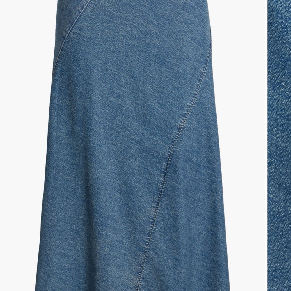 rag & bone Asymmetrical Denim Skirt - Blue - Picture 4 of 12